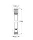 Furtun dus GROHE RELEXA FLEX 28154002 1750 mm 28154002 foto 2