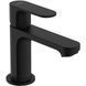 Baterie lavoar Hansgrohe Rebris S 80 Coolstart EcoSmart+ cu telecomandă rabatabilă, negru mat (72586670) 72586670 foto 1
