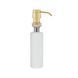 Dozator de sapun lichid TRES Aur mat 24K 13474110OM foto 1