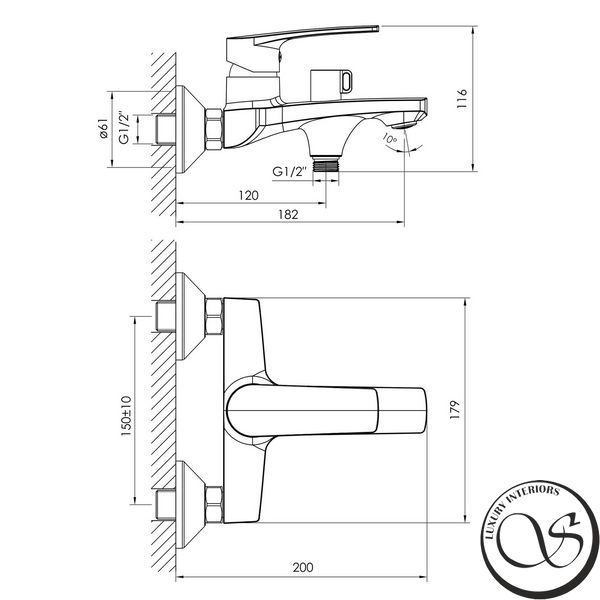 Baterie cada IMPRESE KAMPA 10285 cartus cromat 35 mm 10285 foto