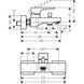 Смеситель для ванны HANSGROHE&nbsp;32540700 32540700 фото 2