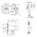 Set de instalare ascuns GROHE BAUCLASSIC UA11104802 cu cap de duș igienic UA11104802 foto 2