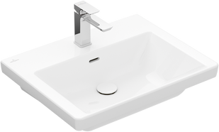Lavoar Villeroy & Boch Subway 3.0 4A706G01, 600 x 470 x 165 mm, cu preaplin, alb alpin 4A706G01 foto