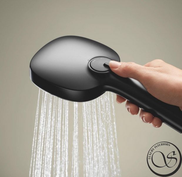 Комплект смесителей с душем Grohe EuroSmart, черный матовый (UA123246M243) UA123246M243 фото