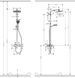Душевая система Hansgrohe 27284000 Crometta Е 240 1jet Showerpipe 27284000 фото 2
