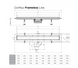 Душевой лоток Pestan Confluo Frameless Line White Glass 13701213, 650мм 13701213 фото 4