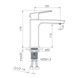 Baterie lavoar IMPRESE GRAFIKY ZMK061901010 ZMK061901010 foto 2