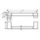 Поручень для ванны Hansgrohe AddStoris, (41744340) 41744340 фото 2
