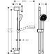 Душевой набор Hansgrohe Activera Select S 2jet EcoSmart+ 28045670 со стойкой 65 см черный матовый 28045670 фото 2