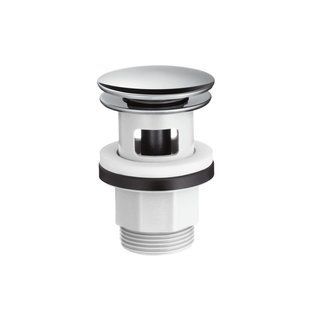 Hansgrohe Push-Open gunoi de lavoar cu preaplin, crom (50105000) 50105000 foto