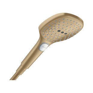 Duș de m&acirc;nă Hansgrohe Raindance Select E 120 3jet, bronz periat (26520140) 26520140 foto