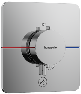 Hansgrohe ShowerSelect Comfort Q HighFlow termostat ascuns, 1 funcție, crom (15589000) 15589000 foto