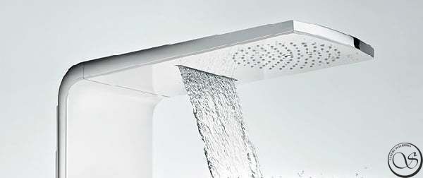 Hansgrohe Raindance Panou de duș Lift 180 2jet, alb/crom (27008400) 27008400 foto