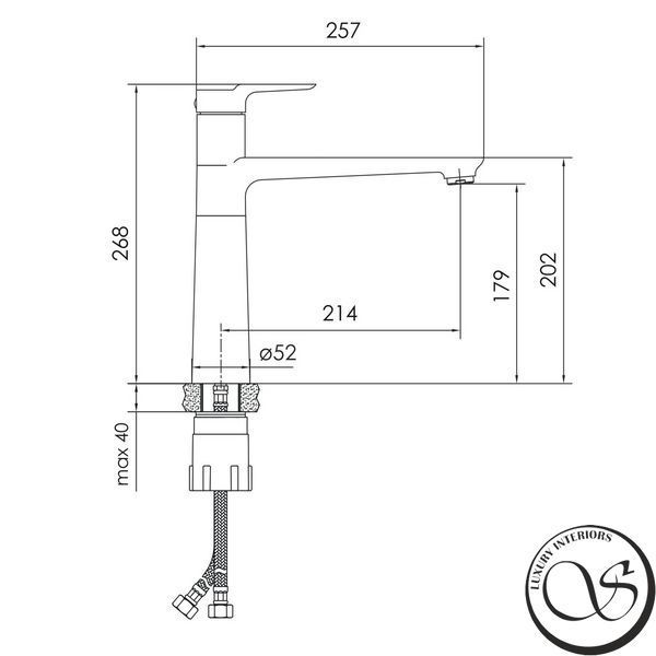 Смеситель для кухни IMPRESE PIVOT LV f03408501LV&nbsp;хром f03408501LV фото