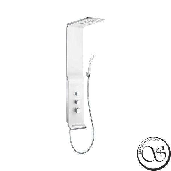Hansgrohe Raindance Panou de duș Lift 180 2jet, alb/crom (27008400) 27008400 foto