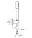 Душевая лейка Grohe Sena 28348000 шланг и держатель 28348000 фото 2