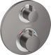 Термостат Hansgrohe Ecostat S 15758340 для душа, черный матовый хром 15758340 фото 1