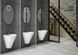 Lavoar VOLLE OLIVA 48*52,5*58 cm, monobloc de perete 13-45-151 foto 3