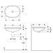 Lavoar subtop GEBERIT VARIFORM 500.757.01.2 500.757.01.2 foto 2