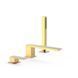 Baterie de cada Tres CUADRO cu trei orificii Gold 24K 00616105OM foto