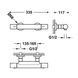 Termostat de duș Tres OVER-WALL 19016429OPM aur roz mat 24K 19016429OPM foto 2