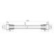 Шланг для душа IMPRESE GRAFIKY ZMK0423070362, SS 1500 мм, anti-twist, черный никель ZMK0423070362 фото 2