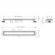 Rigola de dus VOLLE MASTER LINEA 9046.210514 linear 700 mm 9046.210514 foto 2
