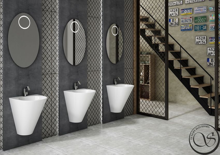 Lavoar VOLLE OLIVA 48*52,5*58 cm, monobloc de perete 13-45-151 foto