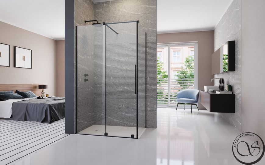 Cabina de dus Radaway FURO BLACK KDJ 10104472-54-01L 10104472-54-01L foto