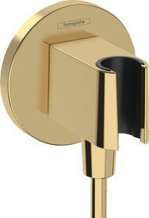 Шланговое подключение Hansgrohe FixFit Porter S с держателем, Polished Gold Optic (26888990) 26888990 фото