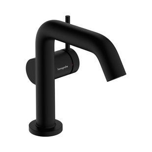 Baterie lavoar Hansgrohe Tecturis S110 Fine CoolStart cu scurgere tip pop-up, negru mat (73323670) 73323670 foto