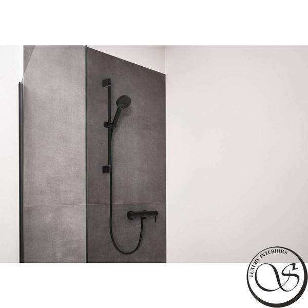 Смеситель для душа настенный Hansgrohe Finoris, черный матовый (76620670) 76620670 фото