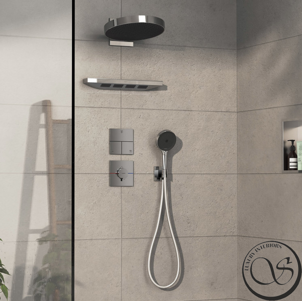 Переключатель Hansgrohe ShowerSelect Comfort E на 3 функции, Chrome (15573000) 15573000 фото