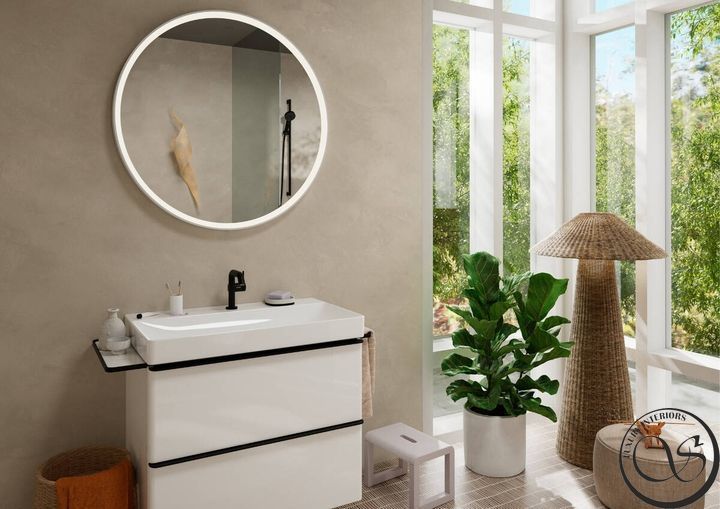 Смеситель Hansgrohe Tecturis S110 Fine CoolStart для умывальника с донным клапаном pop-up, Matt Black (73323670) 73323670 фото