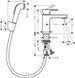 Baterie de lavoar Hansgrohe Vernis Shape 100 cu spray igienic, crom (71216000) 71216000 foto 2