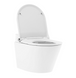 WC suspendat inteligent Volle NEMO II 1333.001057 Rimless 59,5*37*40cm, scaun cu functie bideu, control electronic 1333.001057 foto 3