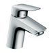 Baterie de lavoar Hansgrohe Logis 70 LowFlow cu garnitură pop-up, crom (71078000) 71078000 foto 1