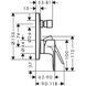 Baterie baie cu dus Hansgrohe Rebris S 72466000 72466000 foto 2