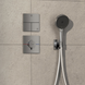 Переключатель Hansgrohe ShowerSelect Comfort E на 3 функции, Chrome (15573000) 15573000 фото 3