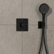 Термостат Hansgrohe ShowerSelect Comfort E 15572670 для душа черный матовый 15572670 фото 3