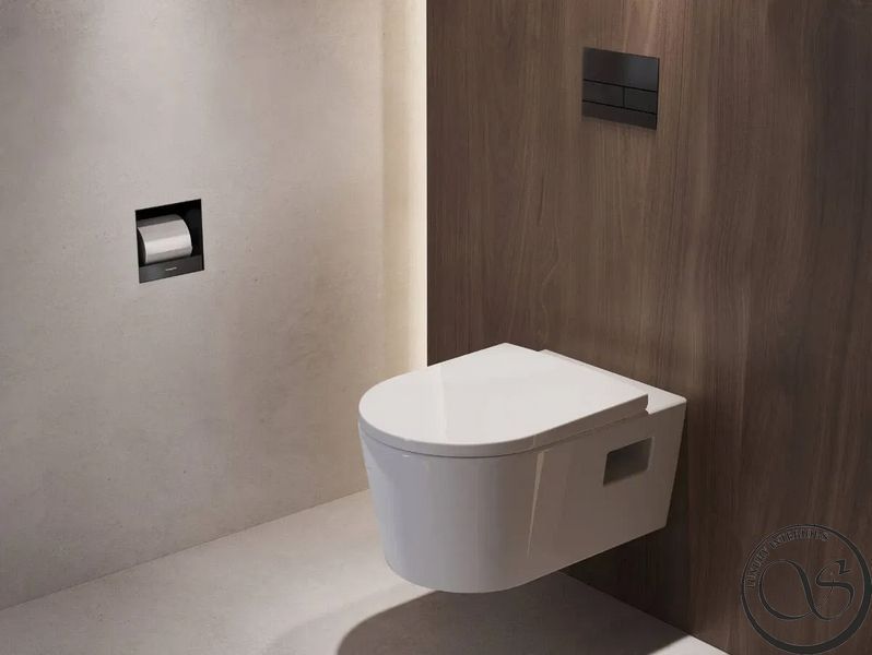 Suport h&acirc;rtie igienică Hansgrohe XtraStoris Original 56065700, alb mat 56065700 foto