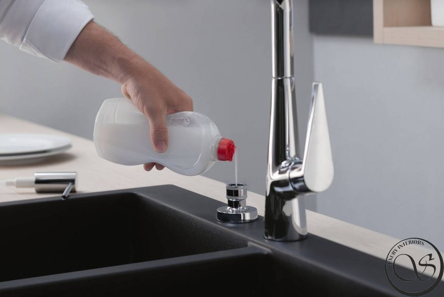 Hansgrohe A51 dozator de bucătărie, 500 ml, crom (40448000) 40448000 foto