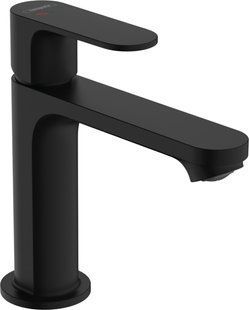 Смеситель для умывальника Hansgrohe Rebris S 110 Coolstart EcoSmart+ с д/к pop-up, Matt Black (72588670) 72588670 фото