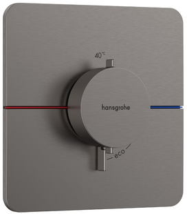 Termostat ascuns Hansgrohe ShowerSelect Comfort Q HighFlow, cromat negru periat (15588340) 15588340 foto