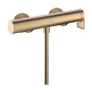 Baterie duș Hansgrohe Vivenis 75620140, montată pe perete, bronz mat 75620140 foto