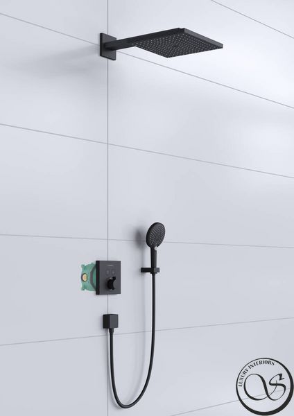 Душевой комплект Hansgrohe Raindance E/ShowerSelect E 7в1, matt black (27939670) 27939670 фото