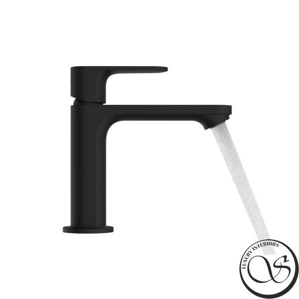 Baterie lavoar Hansgrohe Rebris E 72557670 negru mat 72557670 foto