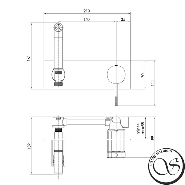Набор для душа IMPRESE BRENTA ZMK081906122 никель ZMK081906122 фото