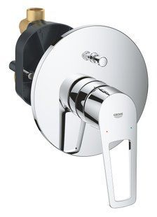Смеситель для ванны скрытого монтажа Grohe BauLoop New с внутренней частью, хром (29081001) 29081001 фото