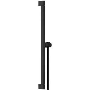 Bară de duș Hansgrohe Unica E Puro 65 cm cu furtun de 160 cm, negru mat (24404670) 24404670 foto